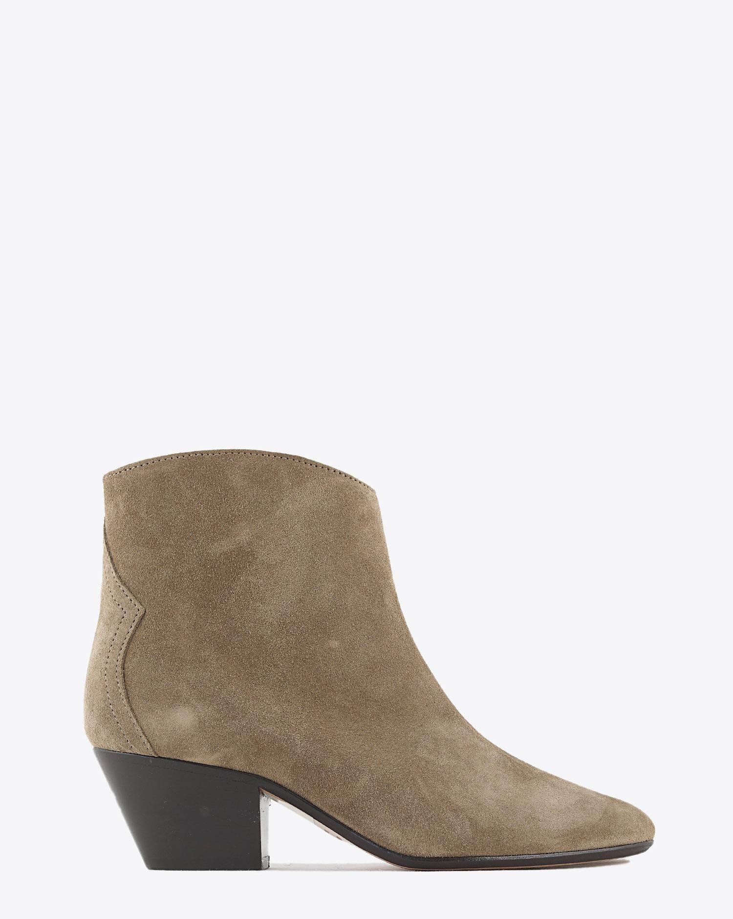 Isabel Marant Chaussures Boots DACKEN - Taupe H20 Femme