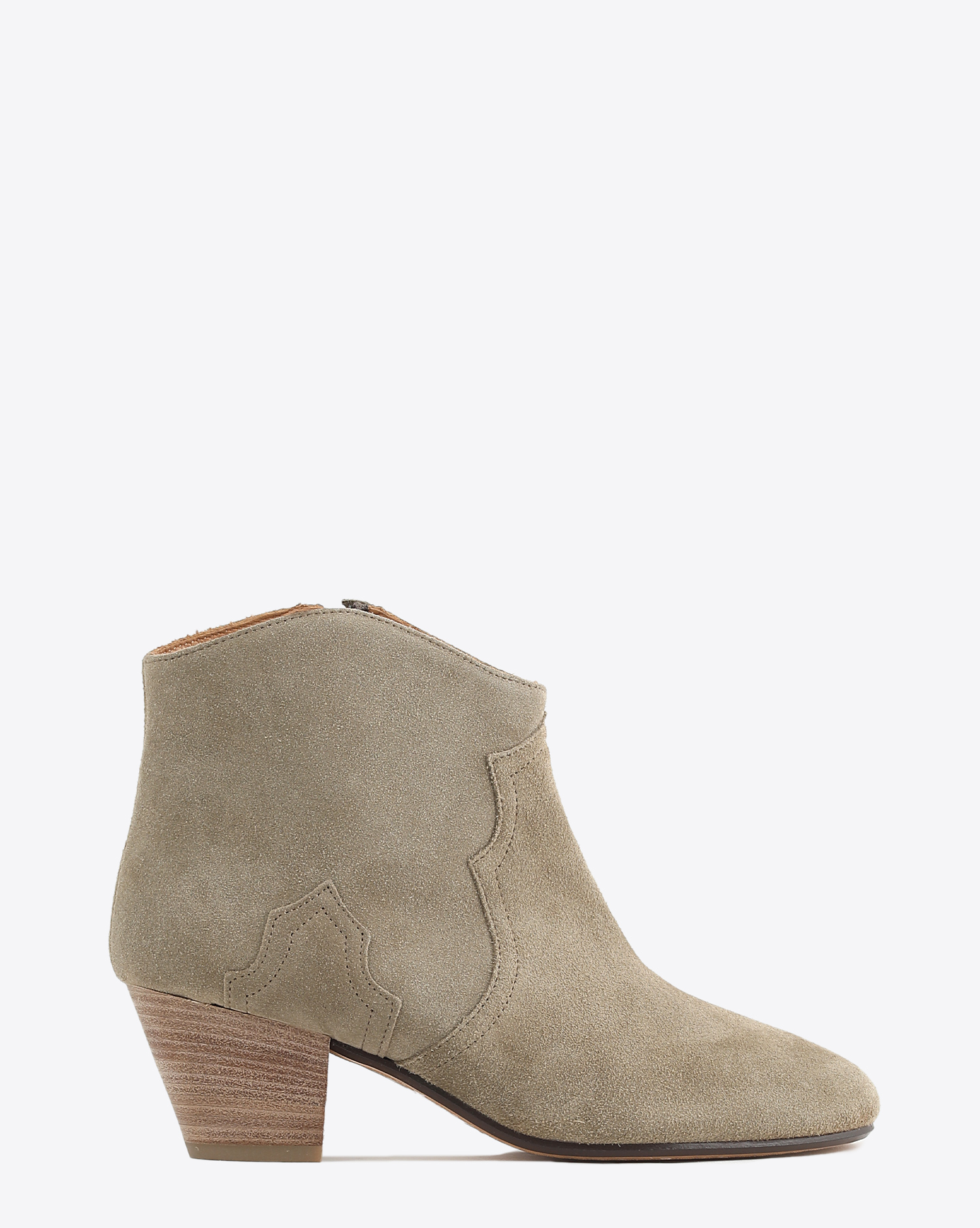 Marant Taupe Isabel – Boots Beige Chaussures Dicker