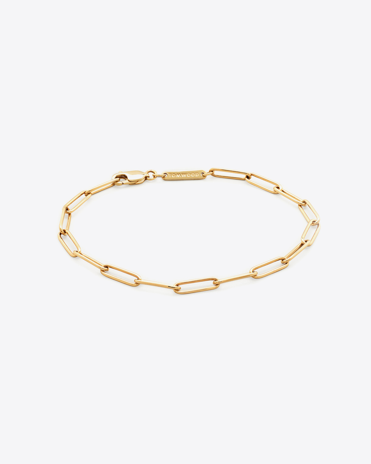 Chunky Link Bracelet Gold - Tom Wood Project Official Online Store