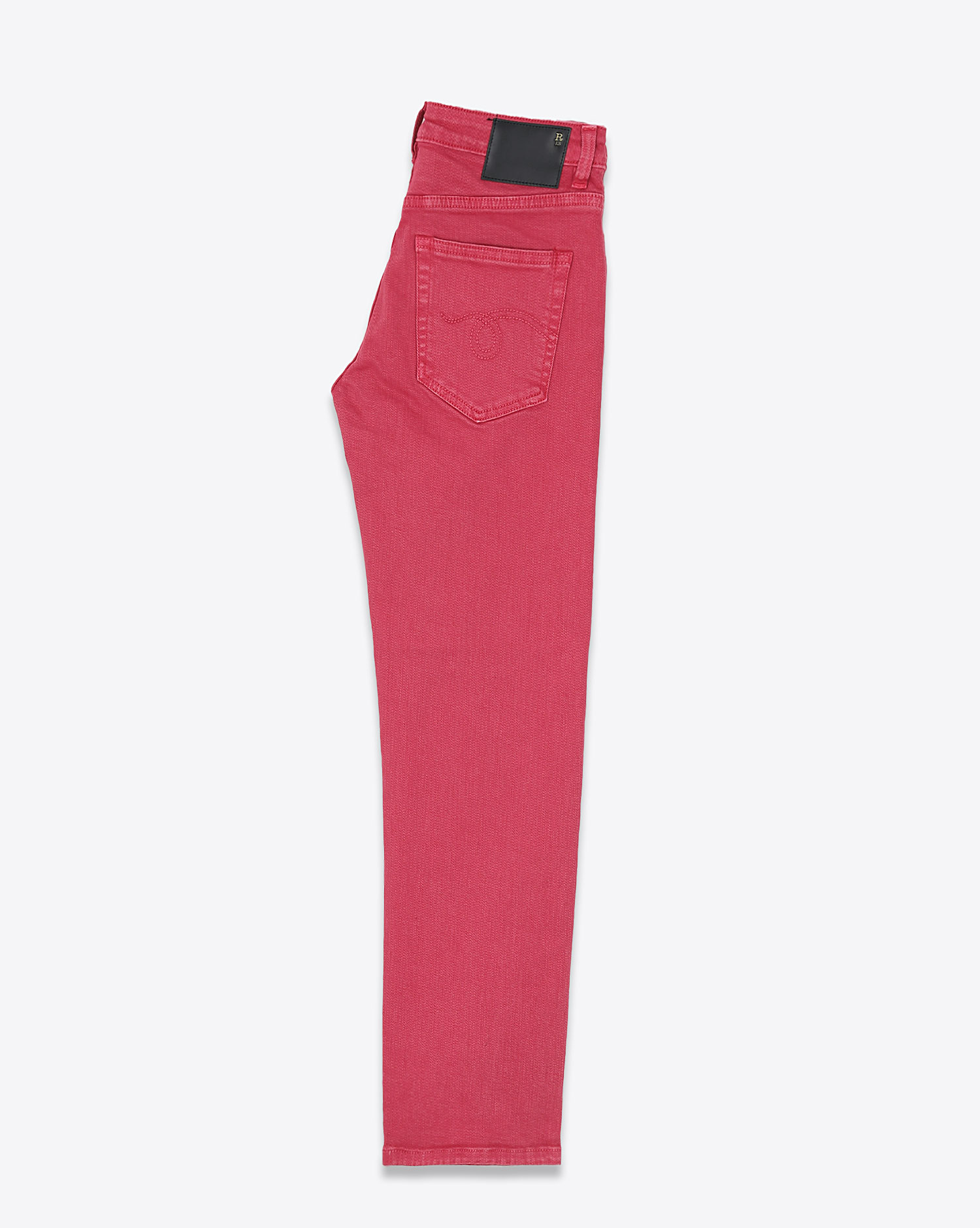 R13 Denim Collection Boy Straight Vivid Pink