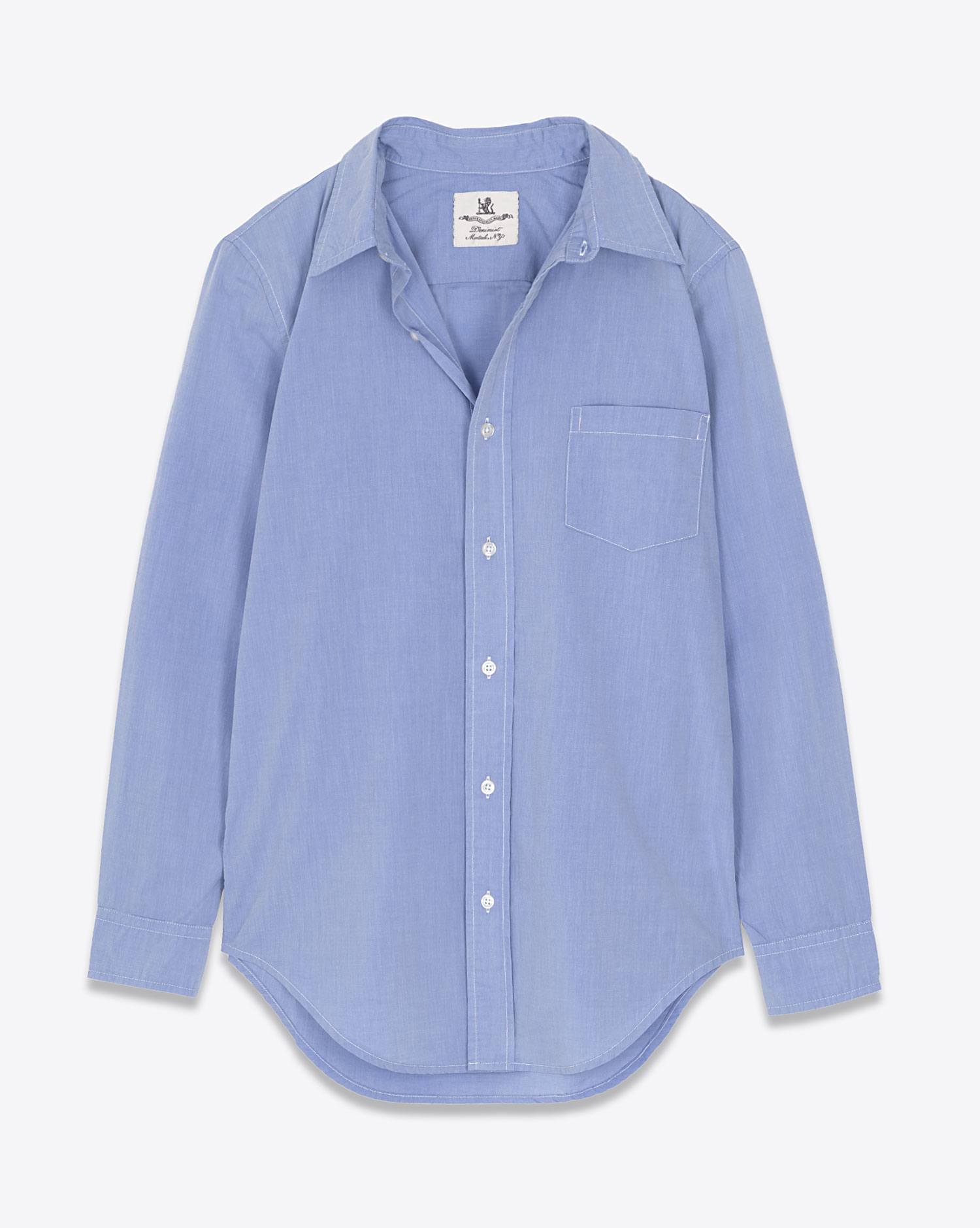 Denimist Chemise Boyfriend Bleue