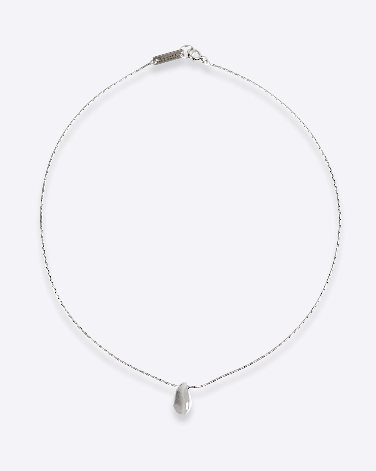 Collier Médaille Shiny Day Isabel Marant Collier en Métal Argenté