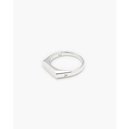 Tom Wood Knut Ring - Silver pour Unisexe