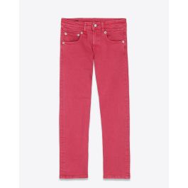 R13 Denim Collection Boy Straight Vivid Pink