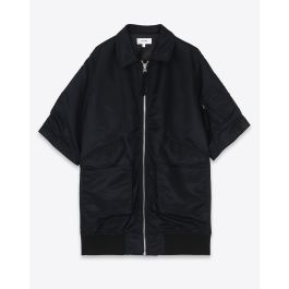 Vis Ā Vis Half Sleeve MA1 Jacket — Black