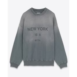 Anine Bing Sweatshirt Jaci Myth New York Gris