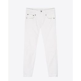 R13 Denim Permanent Boy Skinny White Riot pour Femme