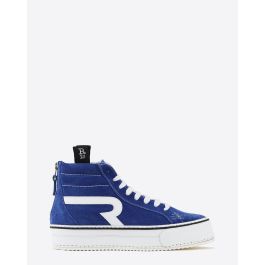 R13 Denim Collection Rogue Sneaker Bright Blue Suede