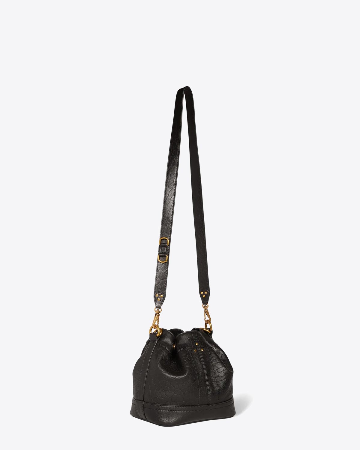 Sac Jérôme Dreyfuss Ben S Lambskin Noir