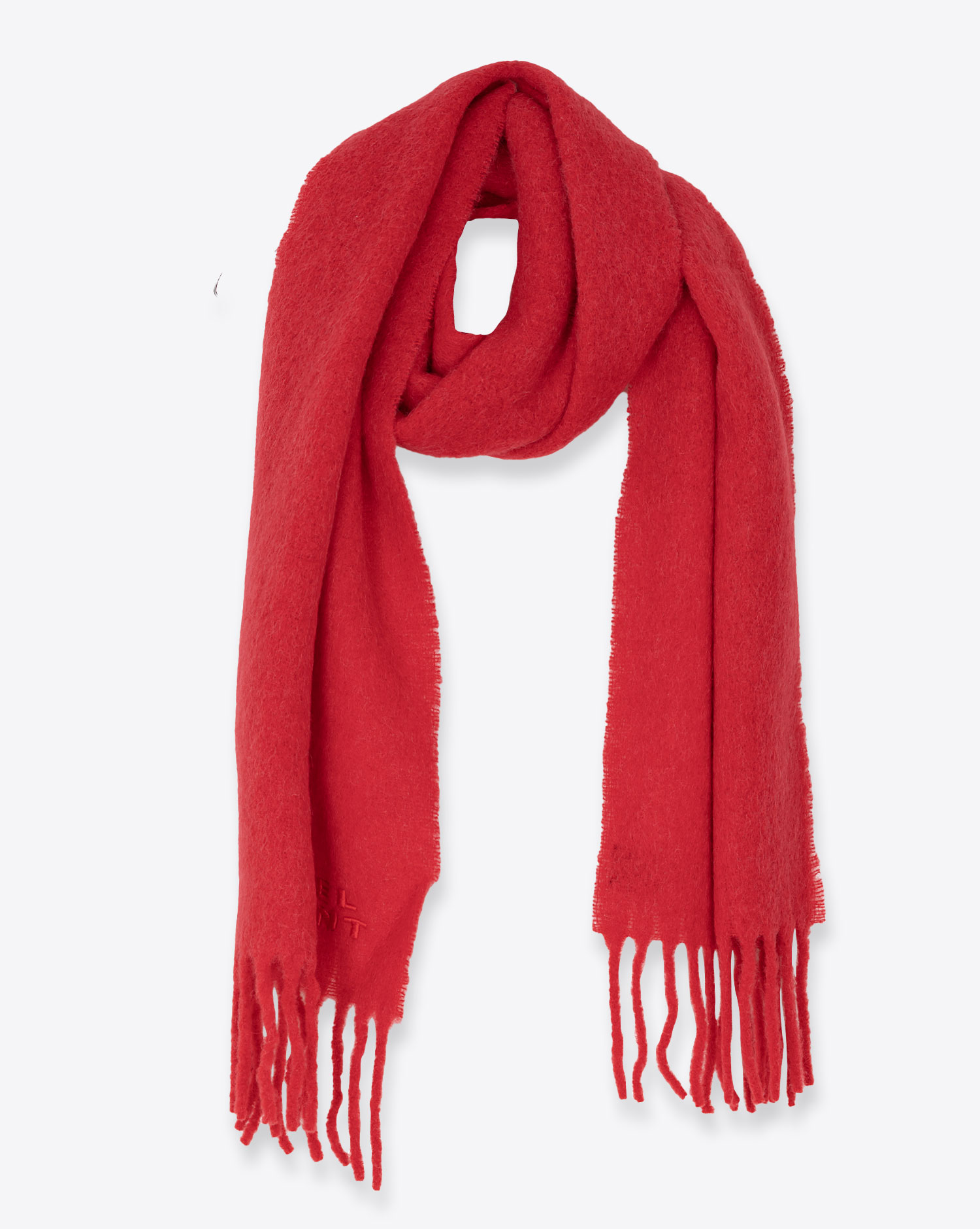 Echarpe Firny Isabel Marant rouge. 