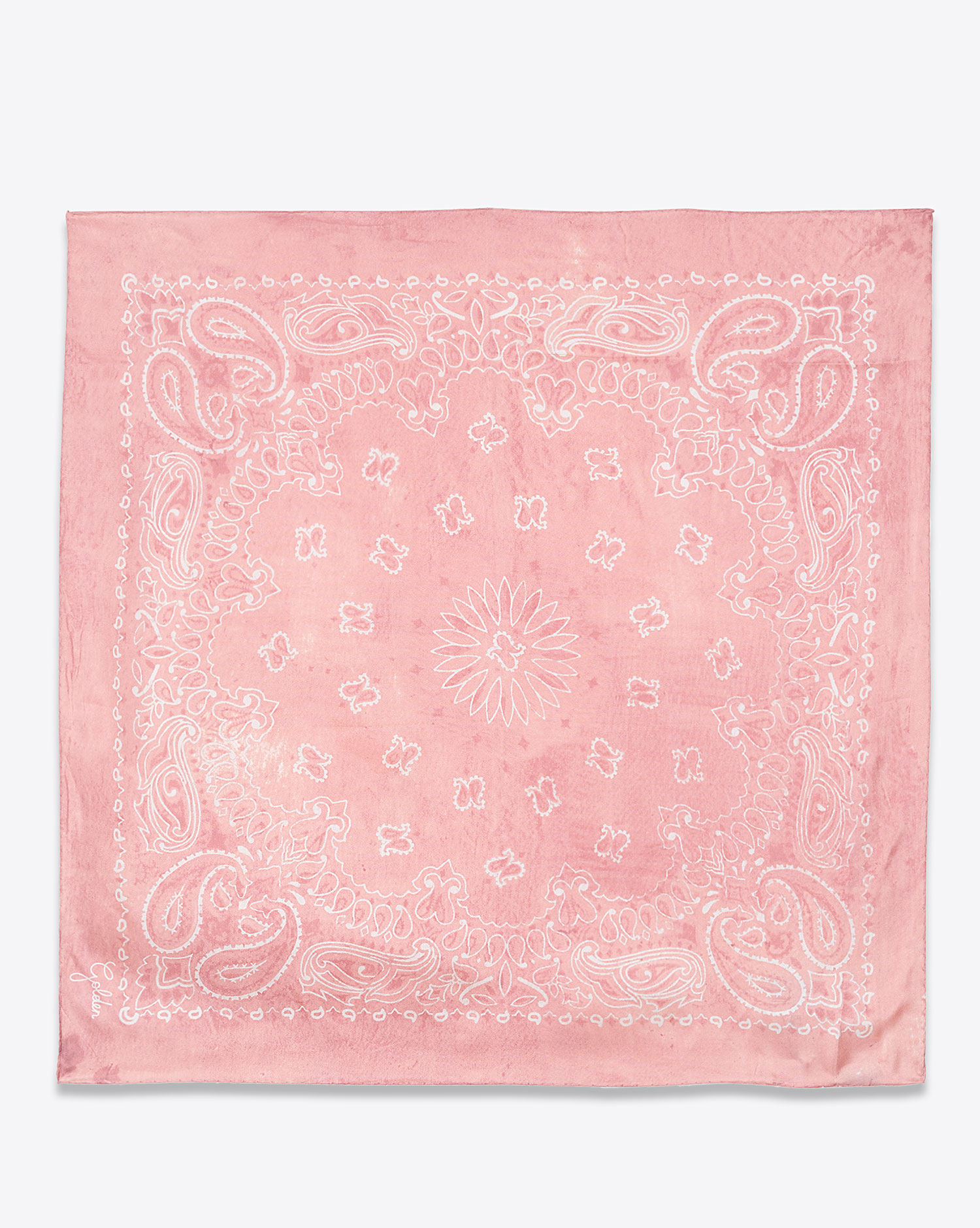 Golden Goose Accessoires Foulard Paisley  Antique Rose 25516