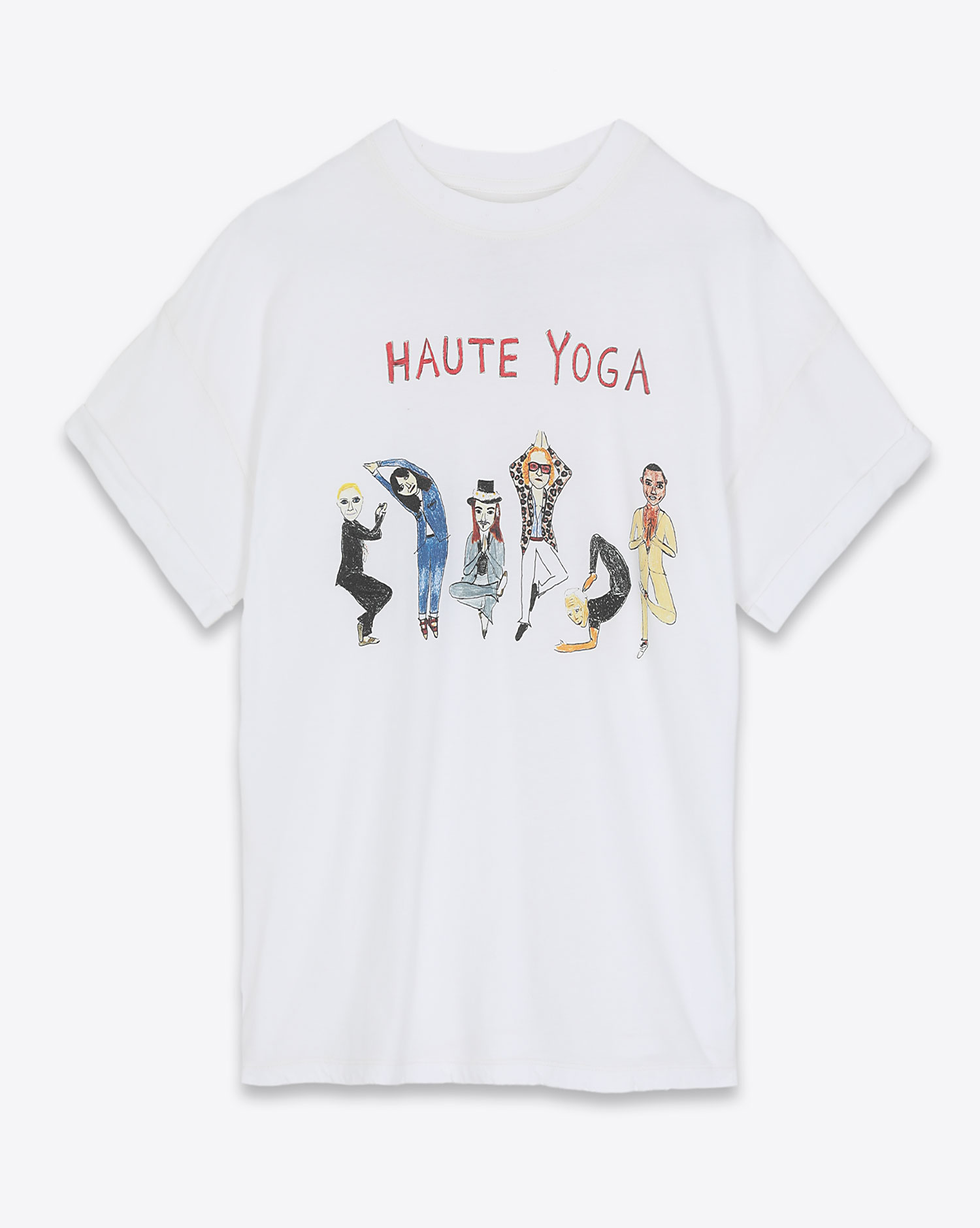 Unfortunate Portrait Haute Yoga Tee – White