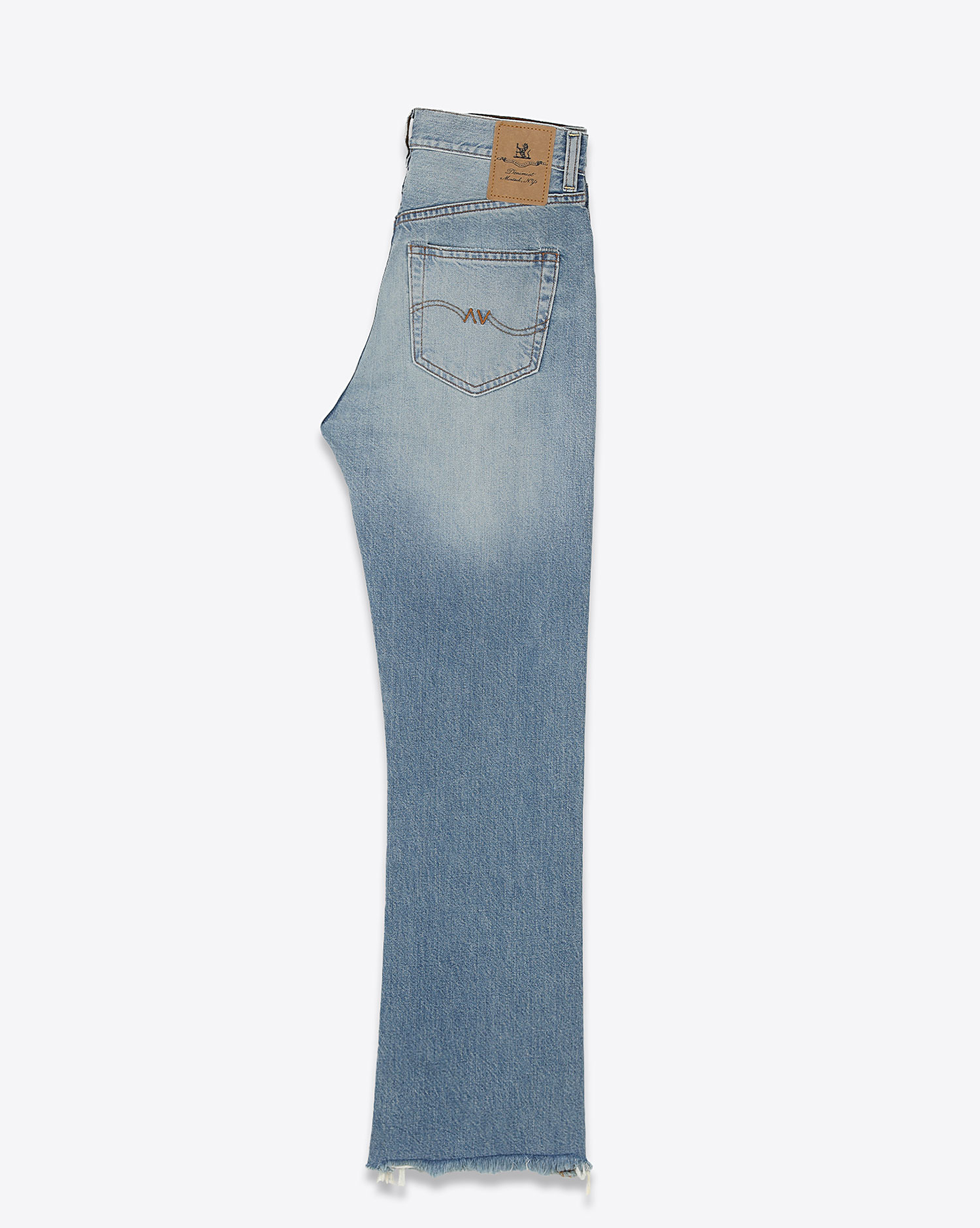 Jean Jaclyn Slim Kick en toile bleue claire Denimist 