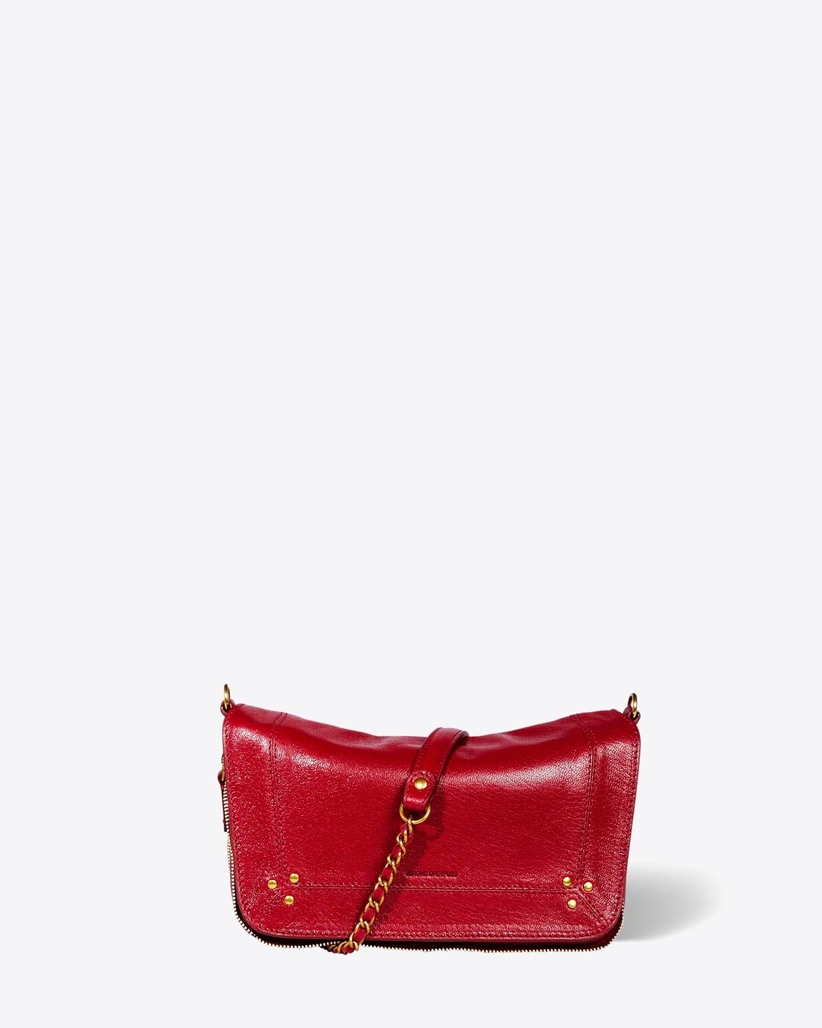 Jérôme Dreyfuss Sac Bobi S Cuir Ruby