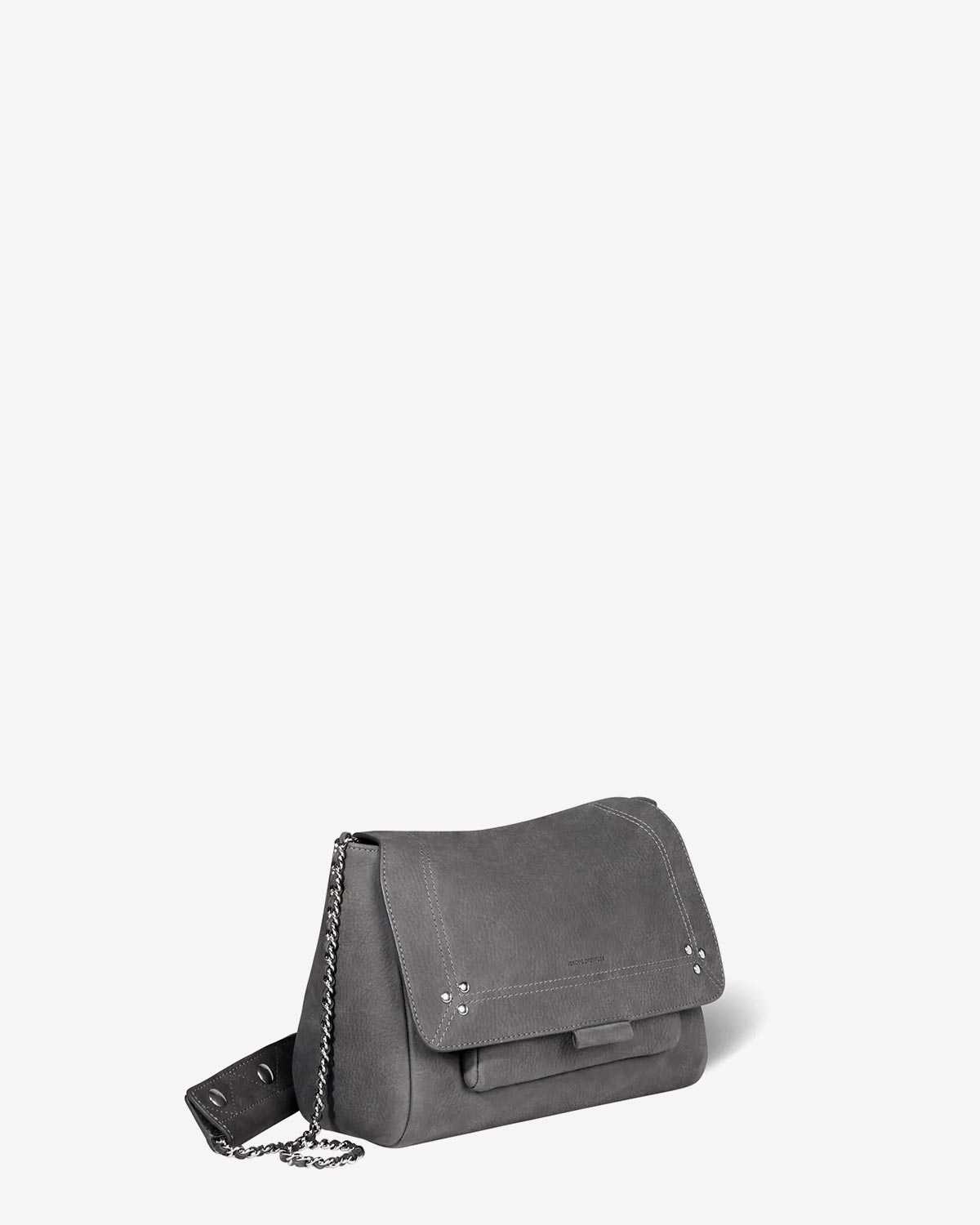 Jérôme Dreyfuss Sac Lulu M Cuir Anthracite