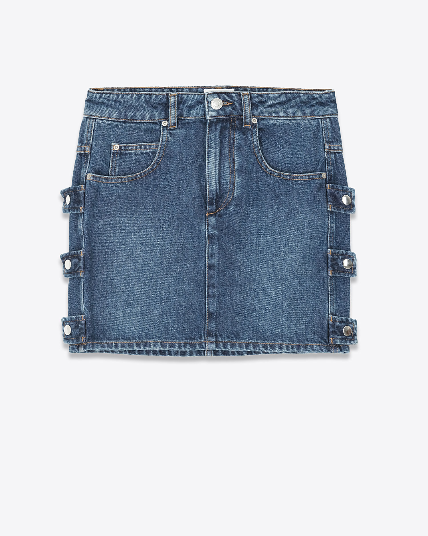 Isabel Marant Etoile Jupe Stressy Bleu