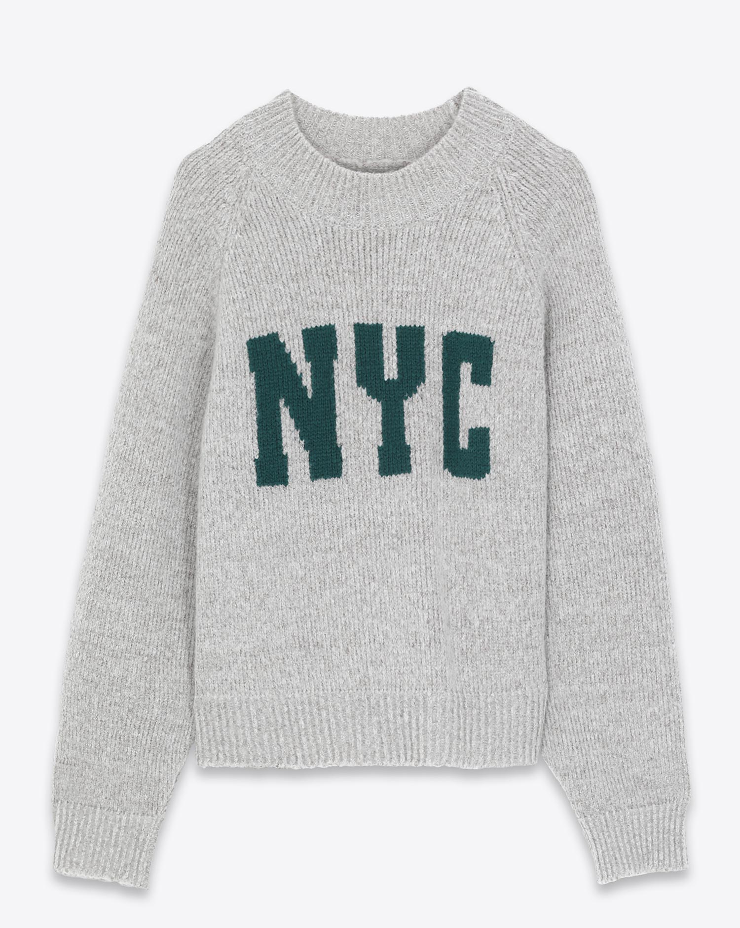 Anine Bing Kendrick Sweater University New York - Heather Grey
