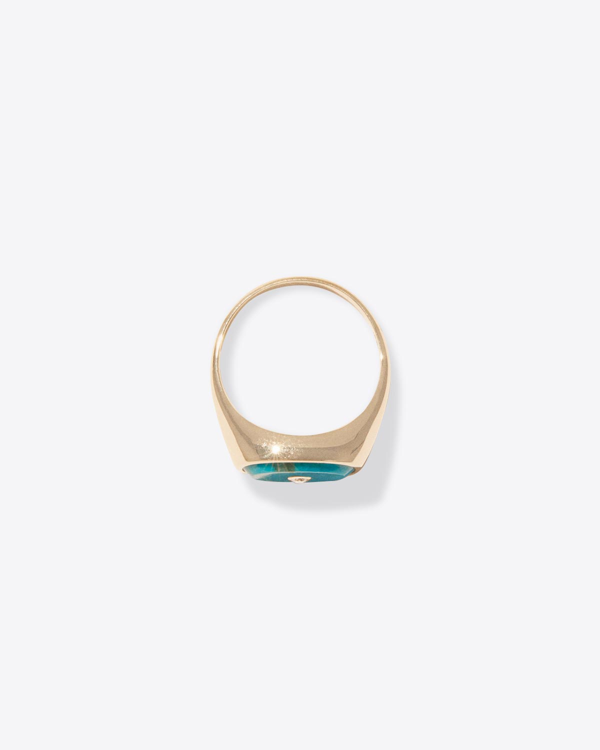 Pascale Monvoisin Bague Chevalière  Orso Turquoise  