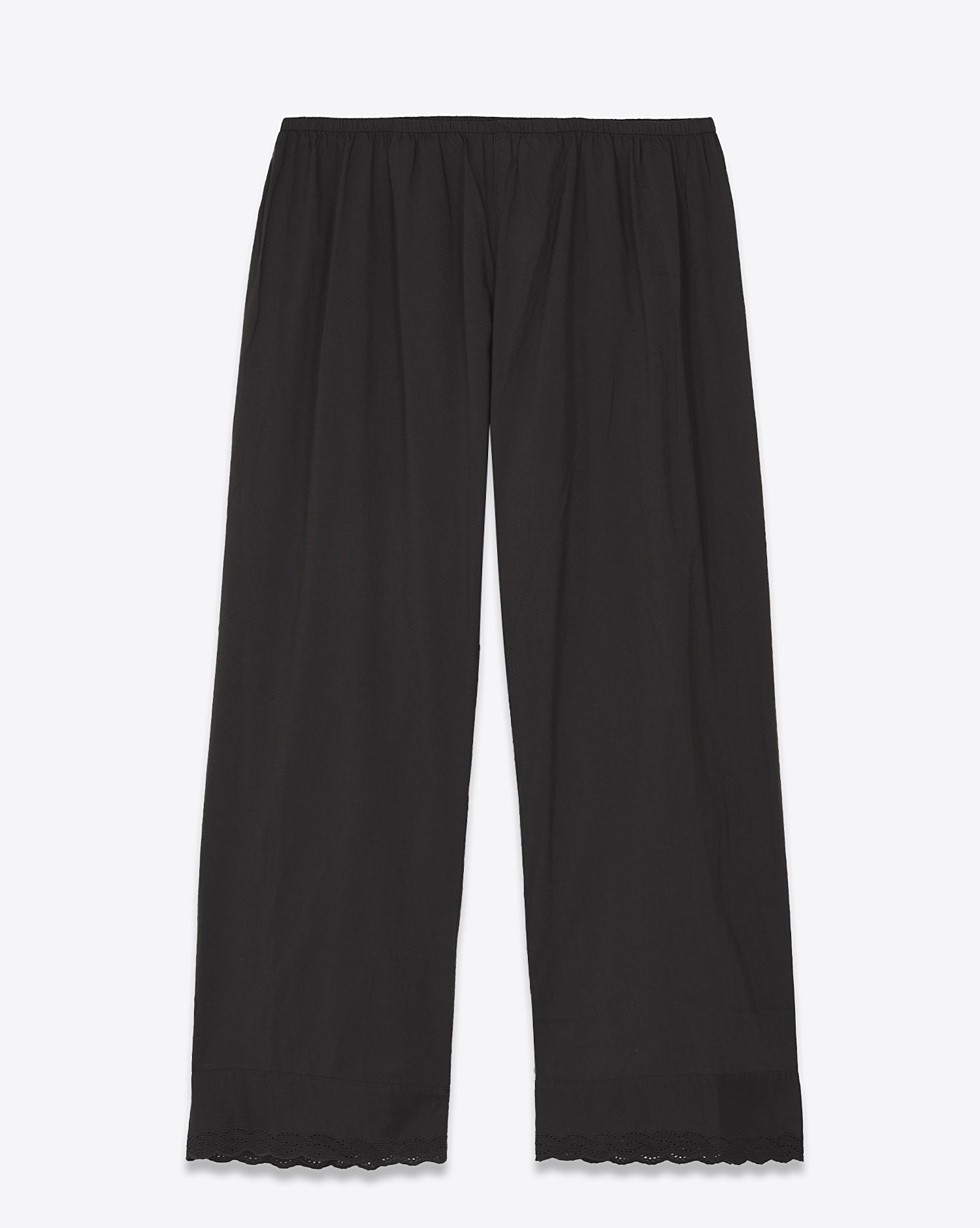 The Great Pantalon Eyelet Easy Sleep Noir