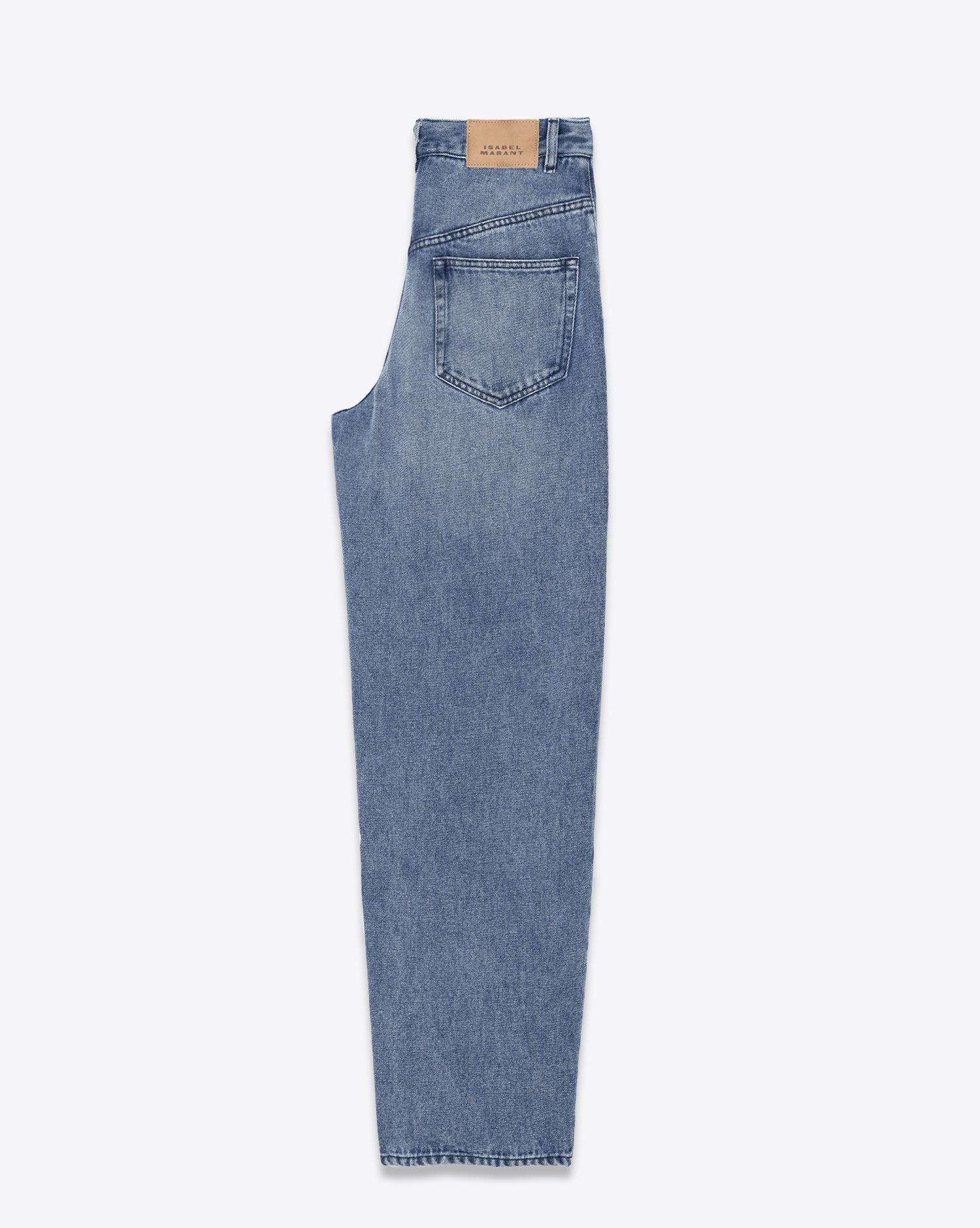 Pantalon Joanny Isabel Marant Etoile en denim bleu clair. 