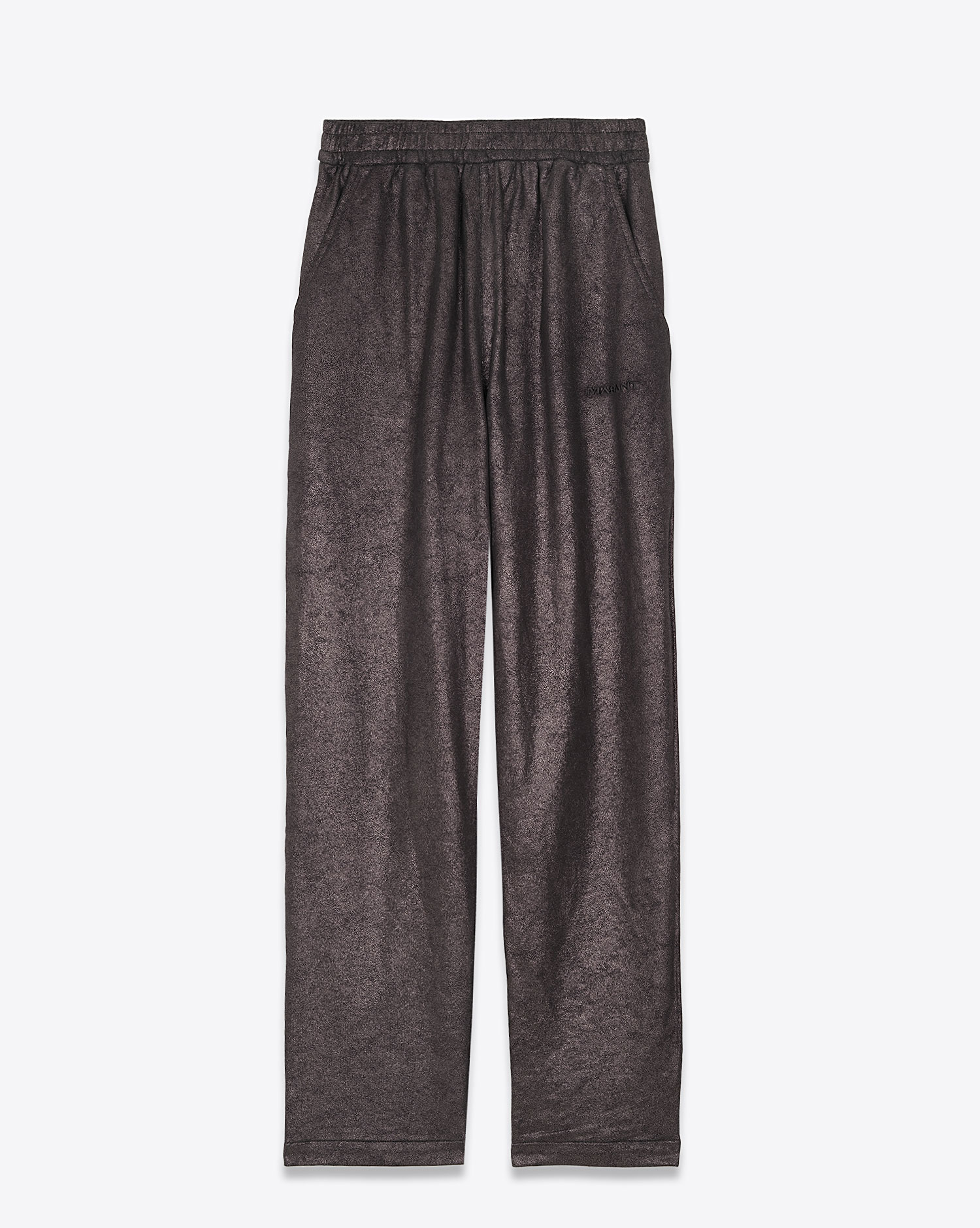 Pantalon Prunelia Isabel Marant Etoile métallique noir 