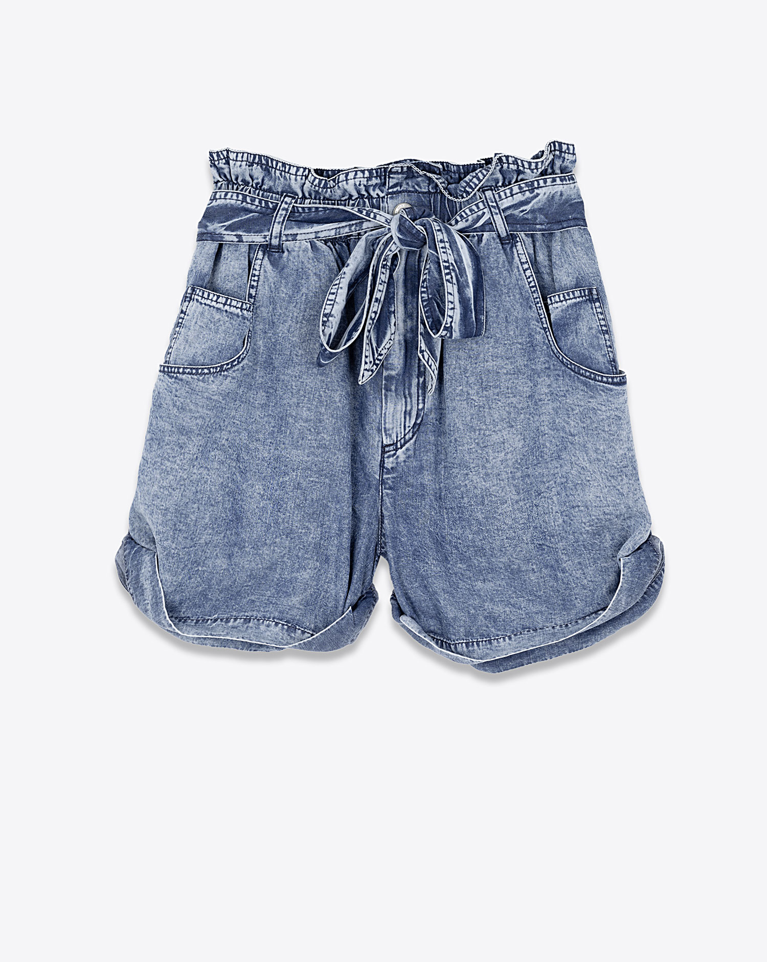 Isabel Marant Etoile Short Pierine Bleu