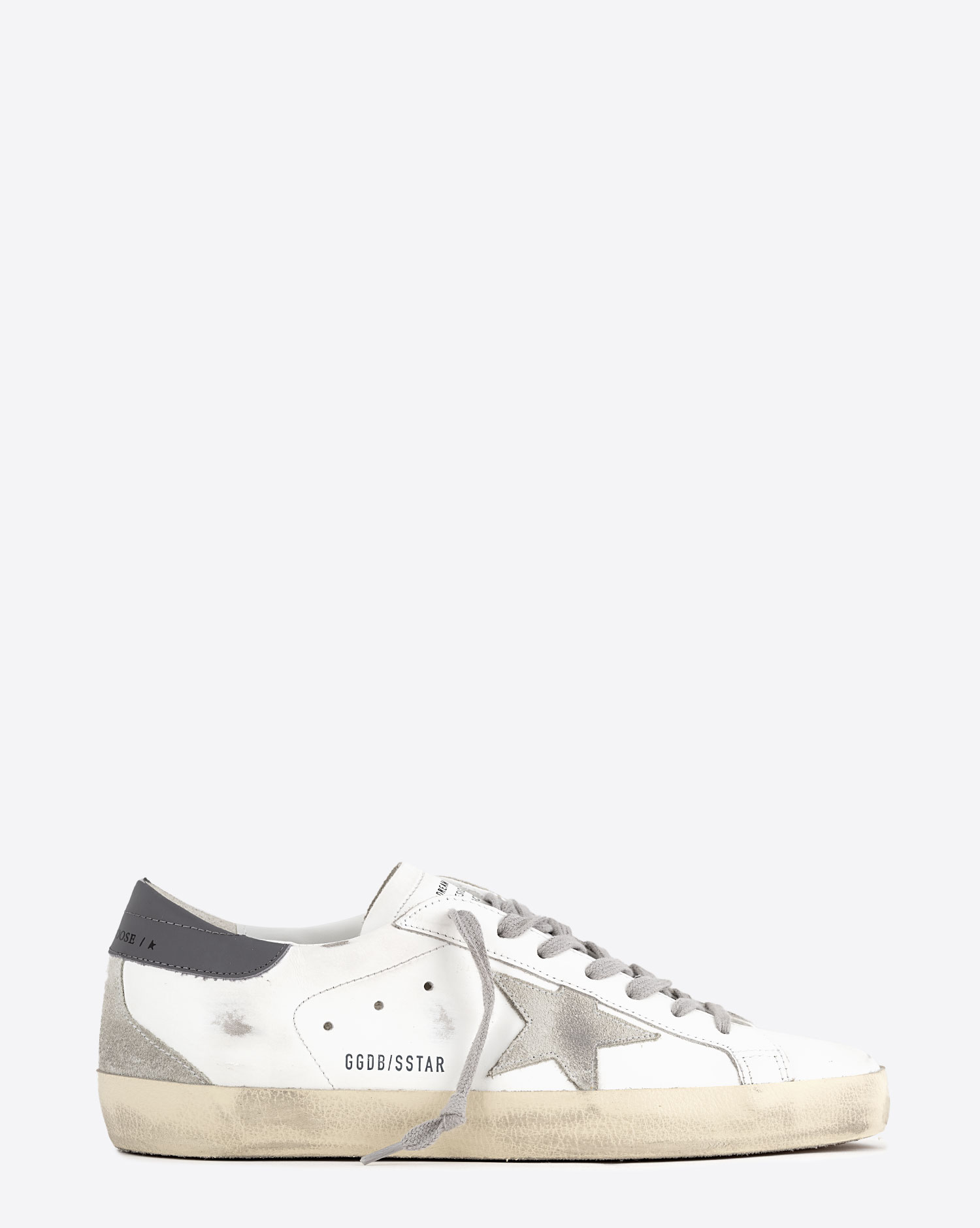 Golden Goose Homme Sneakers Superstar Blanc Argent Vert 82171