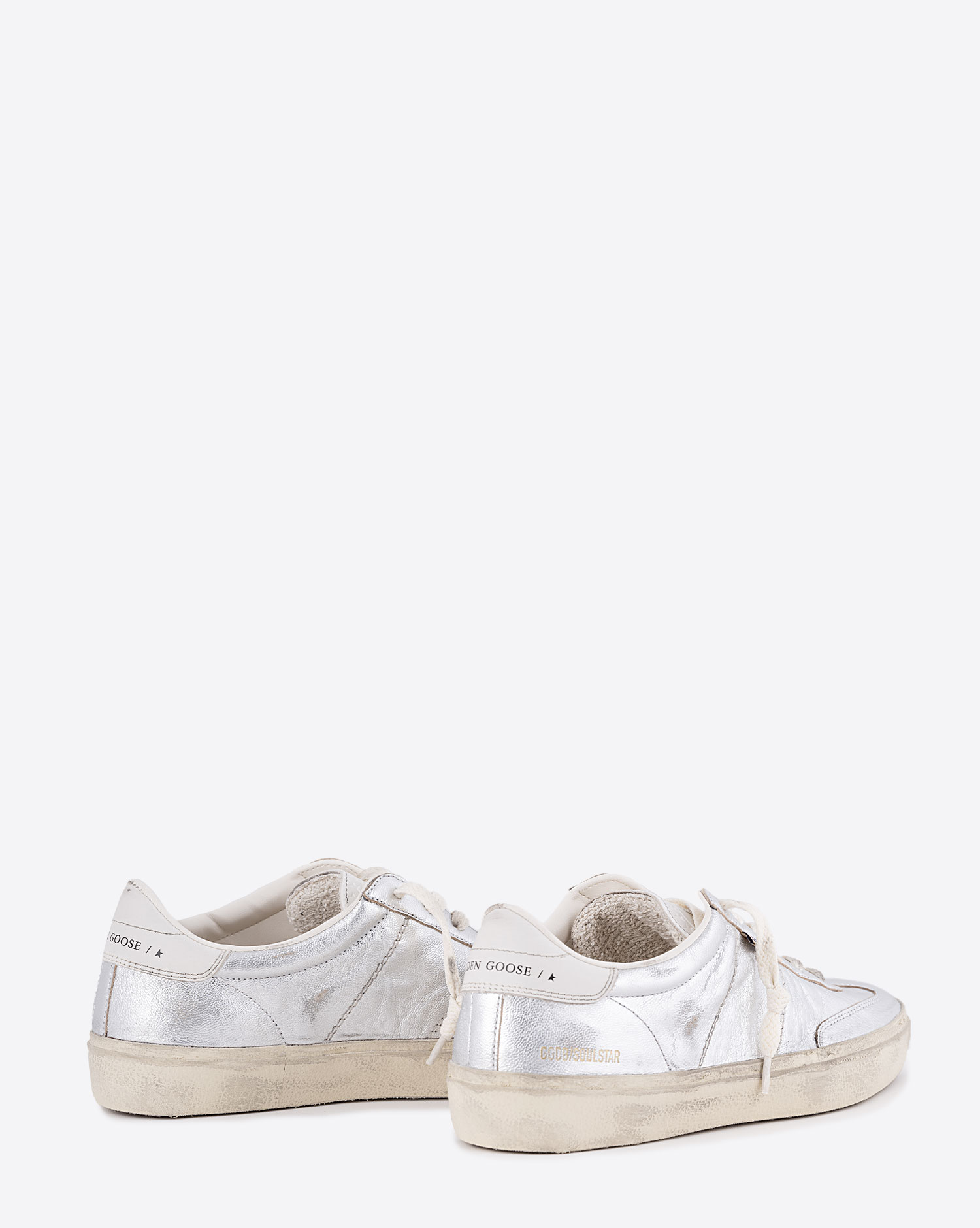 Golden Goose Femme Sneakers Soul Star Argent Gris 70192