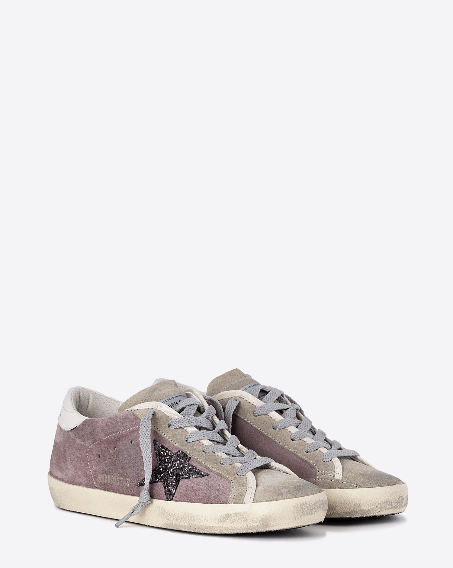 Golden Goose Femme Sneakers Superstar Mauve Anthracite