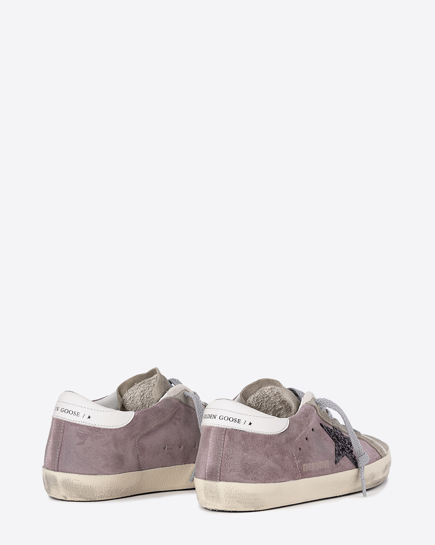 Golden Goose Femme Sneakers Superstar Mauve Anthracite