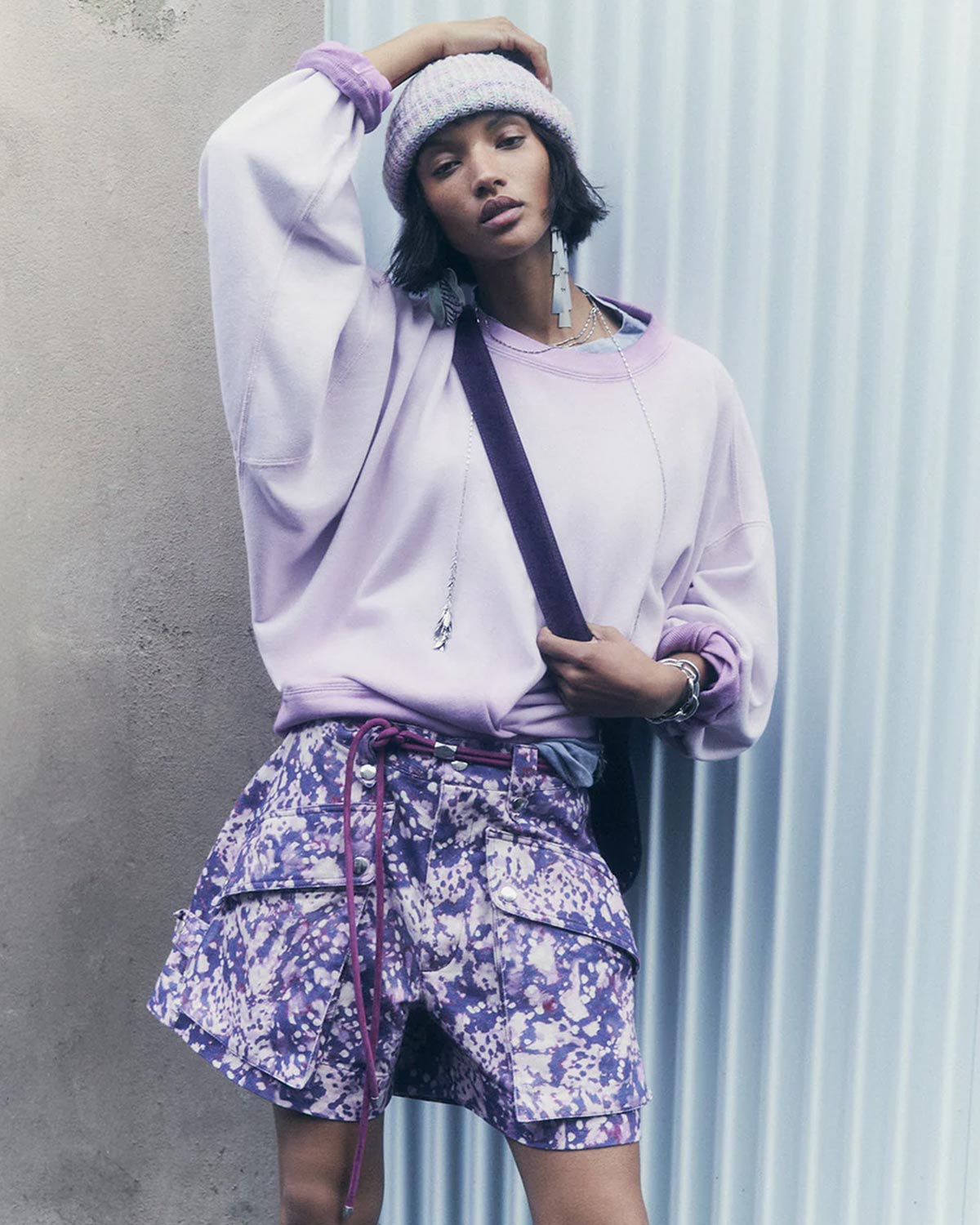 Isabel Marant Etoile Sweatshirt Paulia Lilac