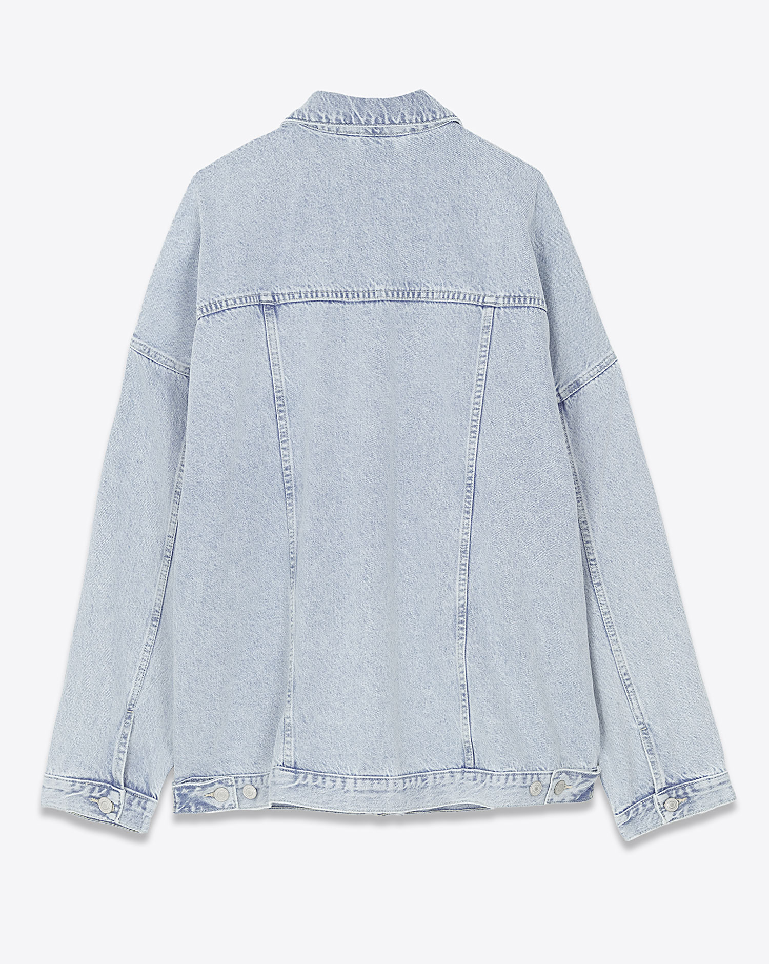 Mikuta Veste En Jean Oversized  Bleu