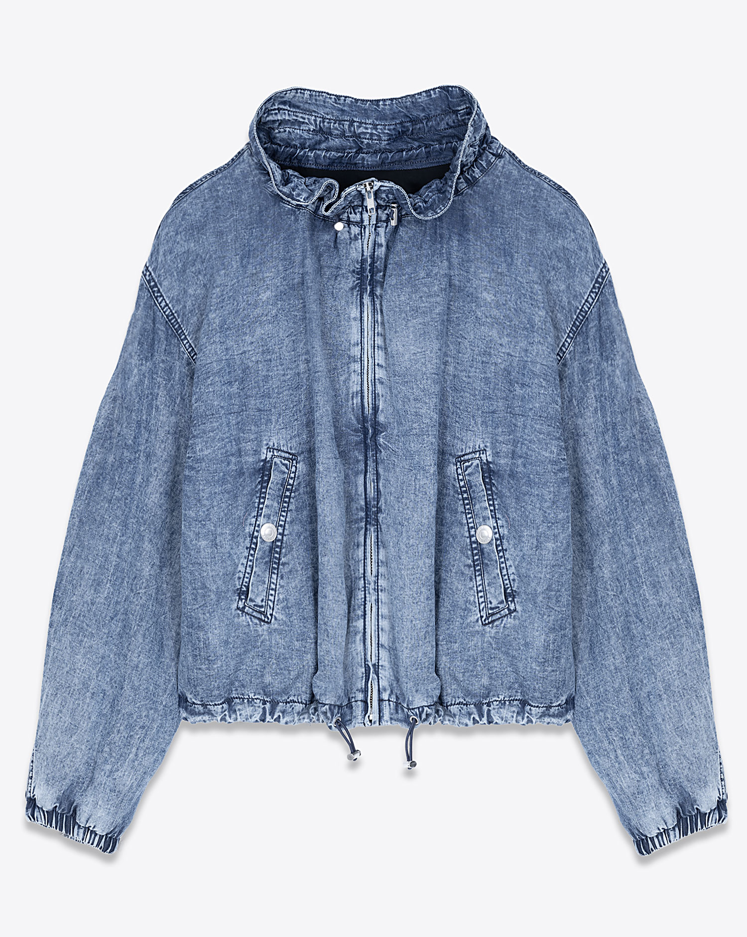 Isabel Marant Etoile Veste Plume Bleue